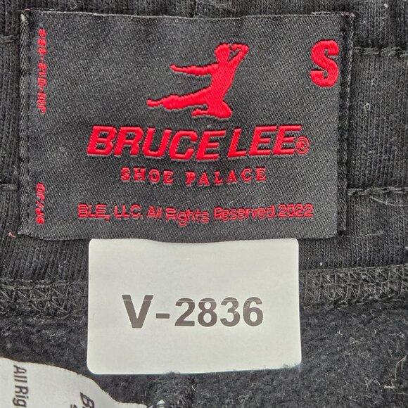Bruce Lee x Shoe Palace Men Pants‎ S Black Jogger Logo Claw Scratch Embroidered - Picture 10 of 14